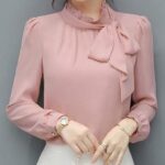 Pink scarf TOP