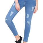 Ankle Length Rugged Jeans